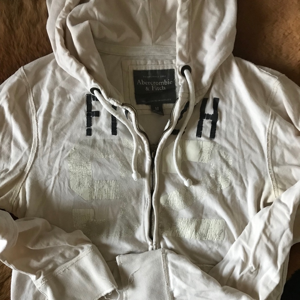 Mens Abercrombie & Fitch Zip Sweatshirt